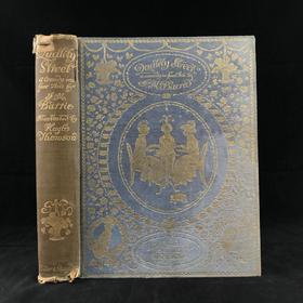 1901年 詹姆斯·巴里《名门街》 休·汤姆森22幅彩色手工贴图 漆布精装16开