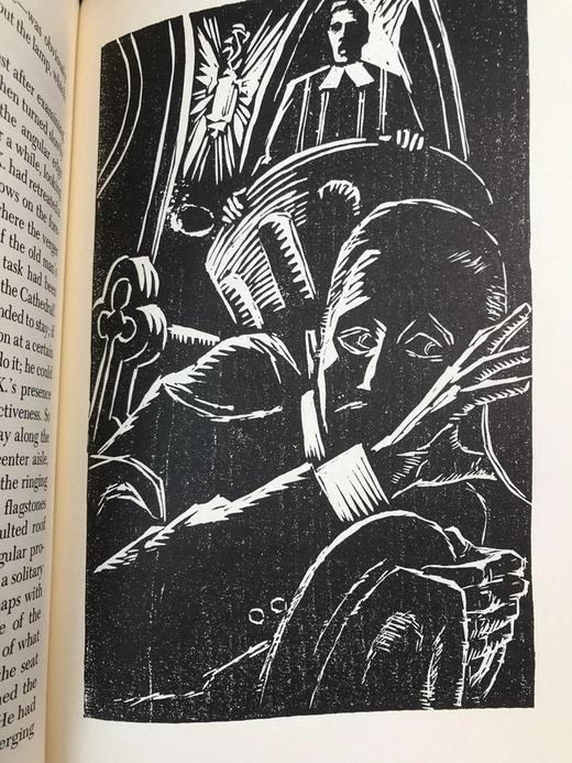 限量版！含藏书票 弗兰茨・卡夫卡《审判》配插图 富兰克林图书馆豪华皮装本 商品图9