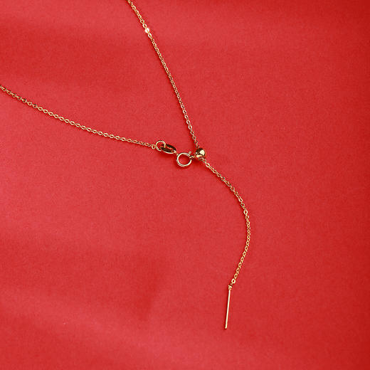 S925银和田玉如意祥云平安锁项链复古国风长命锁劲链 商品图3