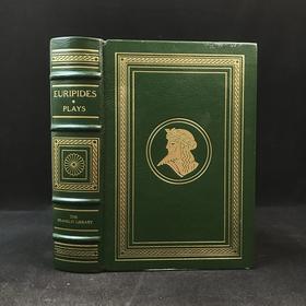 限量版！欧里庇得斯《欧里庇得斯：九部剧作》 配插图 富兰克林图书馆豪华皮装本