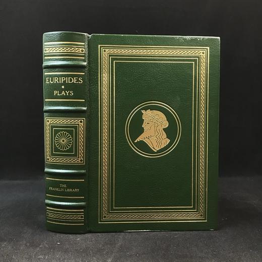 限量版！欧里庇得斯《欧里庇得斯：九部剧作》 配插图 富兰克林图书馆豪华皮装本 商品图0