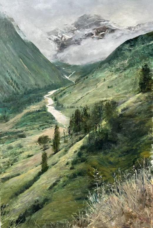 【年终狂欢】大师级风景定制画50*70（含简约框，1-3个月交付） 商品图1