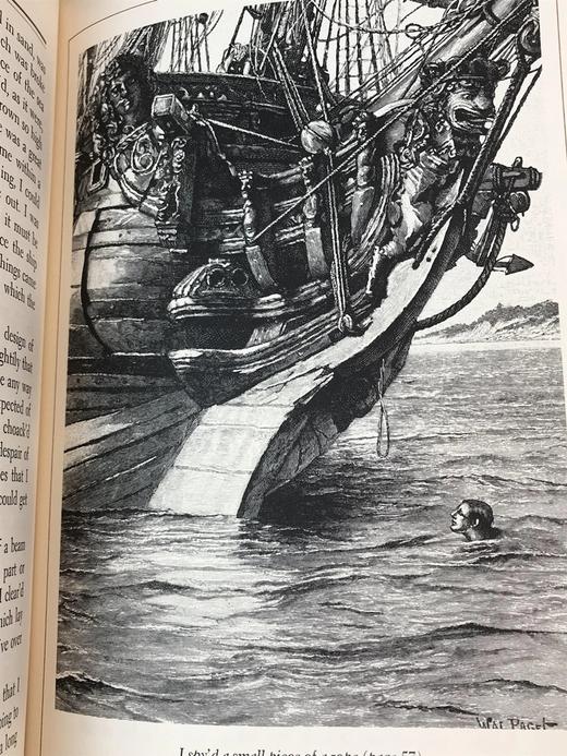 限量版！含藏书票 丹尼尔・笛福《鲁滨逊漂流记》 配插图 富兰克林图书馆豪华皮装本 商品图7