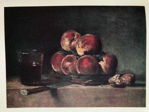 约20世纪早期 夏尔丹与弗拉戈纳尔传 16幅彩色插图 全真皮精装32开 商品图10