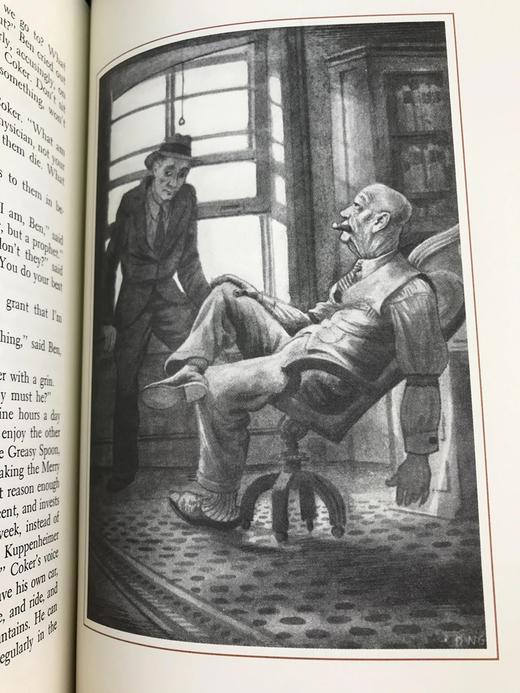 限量版！托马斯・沃尔夫《天使，望故乡》 配插图 富兰克林图书馆豪华皮装本 商品图9