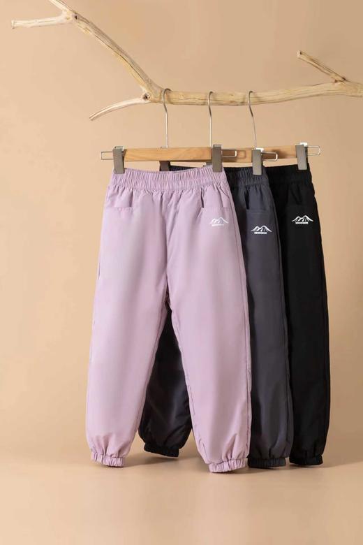 【YW】无忧购儿童冲锋裤气绒裤冬季男女童宽松运动中大童裤休闲裤子（截单后3-5天发货） 商品图0