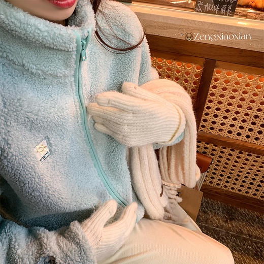 <曾小咸推荐>现货秒杀 ！微信超特价！2色羊羔毛外套 日常249.99 立减110 秒杀139.99！！ 商品图5