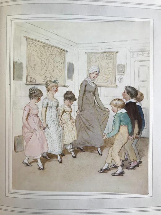 1901年 詹姆斯·巴里《名门街》 休·汤姆森22幅彩色手工贴图 漆布精装16开 商品图13