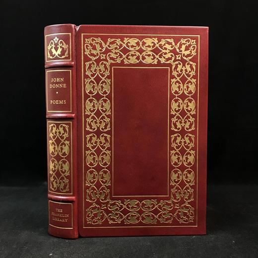 限量版！约翰・邓恩《约翰・邓恩诗集 富兰克林图书馆豪华皮装本 商品图0