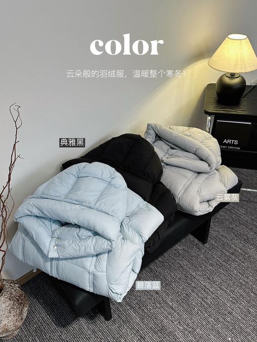 【多妈团购 冰淇淋泡芙羽绒服】 超足鸭绒量，90绒！高克重羽绒 蓬松柔软，极简 时髦~遮肉又显瘦  德国防绒针，防钻绒缝制，防跑绒内胆-汉羽 商品图6