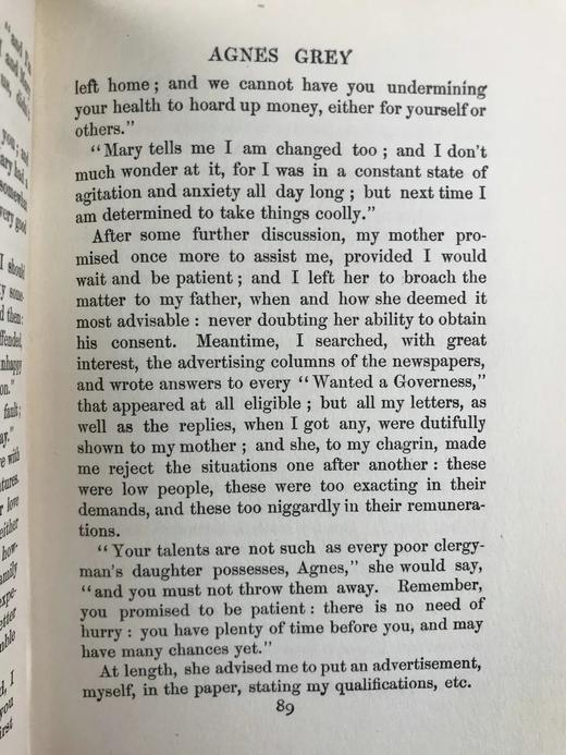 1911年 勃朗特姐妹小说全集（全12卷） 配插图 漆布精装大32开 商品图14