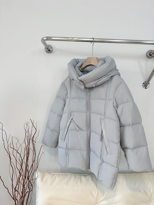 【多妈团购 冰淇淋泡芙羽绒服】 超足鸭绒量，90绒！高克重羽绒 蓬松柔软，极简 时髦~遮肉又显瘦  德国防绒针，防钻绒缝制，防跑绒内胆-汉羽 商品图9