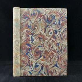 The Nonesuch Press私人出版社限量1500册 原品铜版画手工上彩插图 1927年 詹姆斯·汤姆森《四季》 亨利·雅基耶5幅插图 布面精装16开