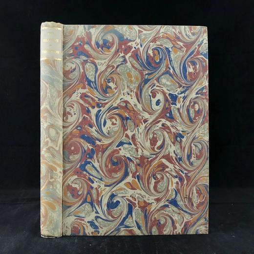 The Nonesuch Press私人出版社限量1500册 原品铜版画手工上彩插图 1927年 詹姆斯·汤姆森《四季》 亨利·雅基耶5幅插图 布面精装16开 商品图0