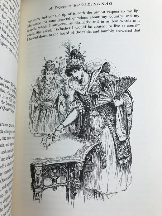限量版！乔纳森・斯威夫特《格列佛游记》 配插图 富兰克林图书馆豪华皮装本 商品图10