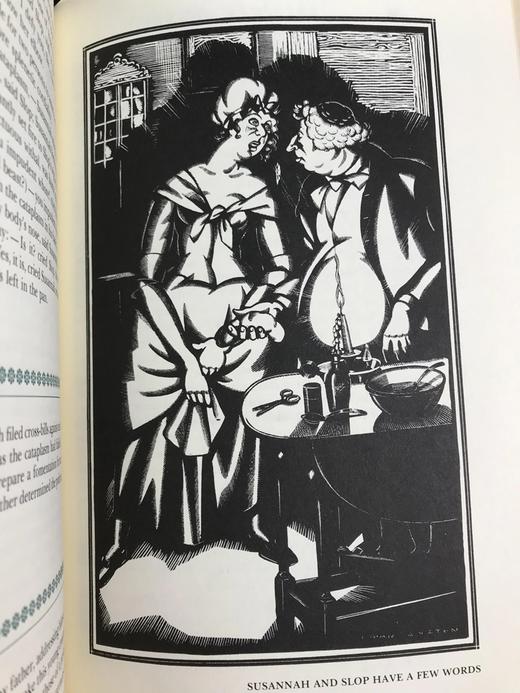 限量版！劳伦斯・斯特恩《项狄传》 配插图 富兰克林图书馆豪华皮装本 商品图5