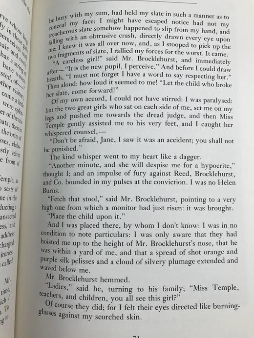 限量版！夏洛蒂・勃朗特《简・爱》 配插图 富兰克林图书馆豪华皮装本 商品图12