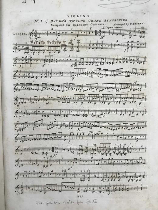 35.5*26.5cm！约19世纪中后期 小提琴四重奏乐谱集 真皮精装 商品图2