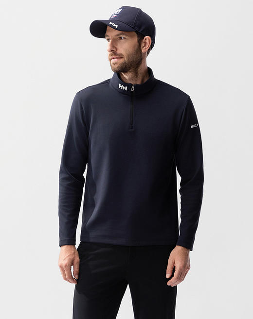 海丽汉森hh25秋冬经典款保暖内里薄抓绒轻柔舒适半拉链套头衫 商品图1