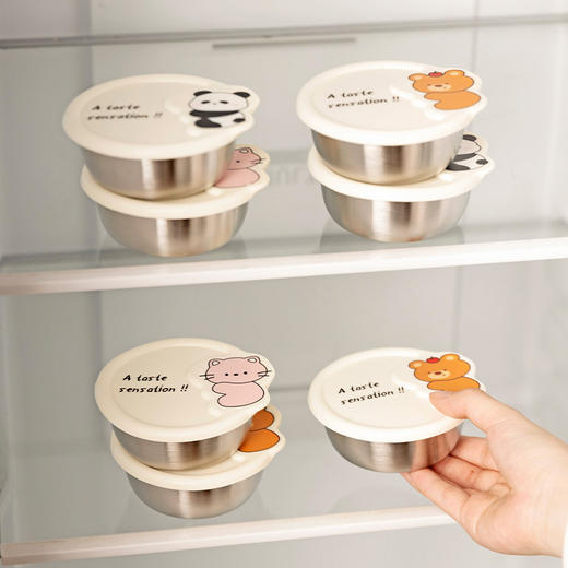 摩登主妇304不锈钢调料罐厨房家用迷你香料葱姜蒜分装收纳保鲜盒 商品图3