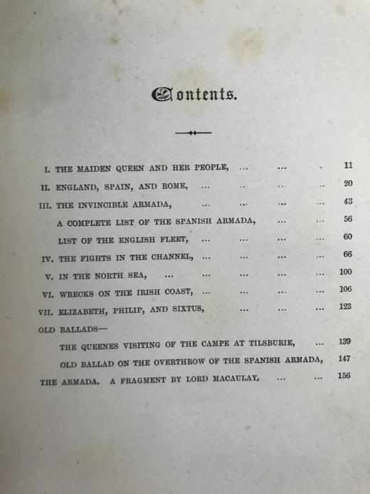 1900年 西班牙无敌舰队的故事 17幅插图 全真皮精装64开 商品图6