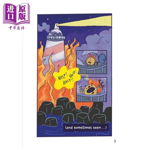 预售 【中商原版】桥梁漫画 超级煎饼3 Super Pancake 3 Terrible 英文原版 儿童漫画故事绘本 图画小说 幽默笑话 进口童书7岁以上 商品图1