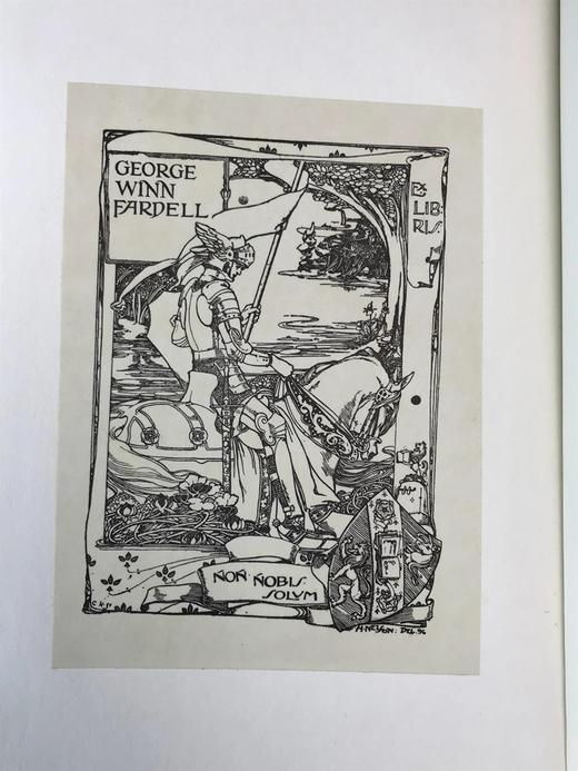 限量版！含藏书票 丹尼尔・笛福《鲁滨逊漂流记》 配插图 富兰克林图书馆豪华皮装本 商品图2