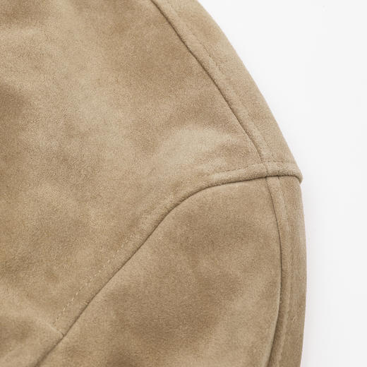 ROMI STUDIO“丝光牛绒”新西兰进口牛绒皮立体裁剪皮衣 RWCWWG6117 商品图10