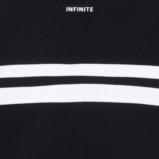 26WY15SDSA男士秋冬新款痞帅男装韩版装饰织带印花字母圆领长袖T恤百搭 商品图3