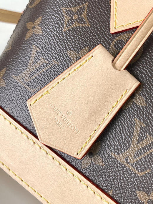 秋冬特惠💰800 原单LV M46990 尺寸：23.5×17.5×11.5cm ALMA BB 老花贝壳包 变码芯片 商品图7