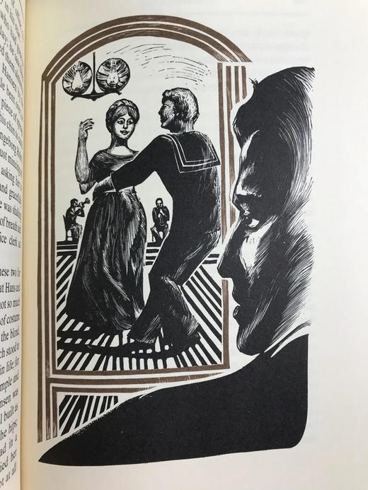 限量版！托马斯・曼《托马斯・曼：五个故事》 配插图 富兰克林图书馆豪华皮装本 商品图9