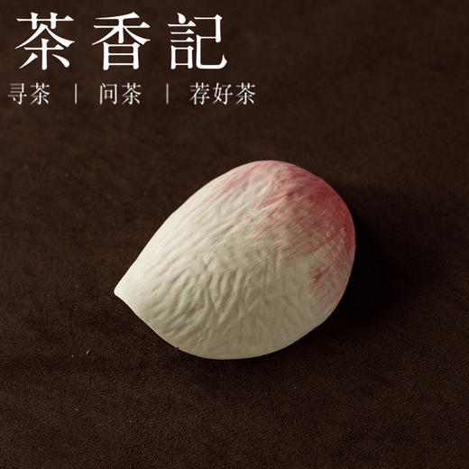 茶香记牧渔荷花茶则花蕊款陶瓷手绘分茶器醒茶荷茶道零配茶室茶具 商品图1
