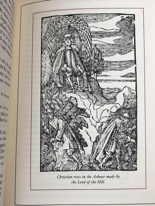 限量版！约翰・班扬《天路历程》配插图 富兰克林图书馆豪华皮装本 商品图8