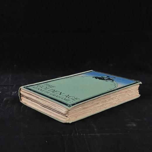 1921年 格雷厄姆回忆录故事集《黄金时代》 洛伊丝·伦斯基4幅彩色手工贴图 漆布精装32开 商品图1