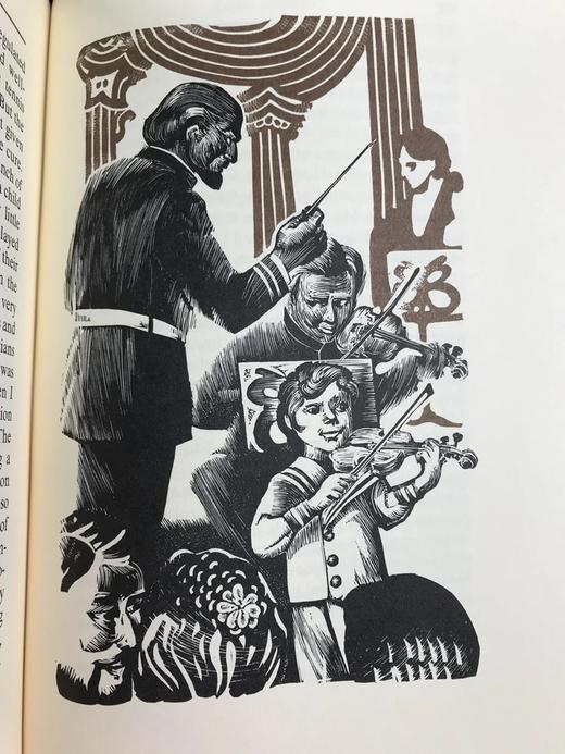 限量版！托马斯・曼《托马斯・曼：五个故事》 配插图 富兰克林图书馆豪华皮装本 商品图6