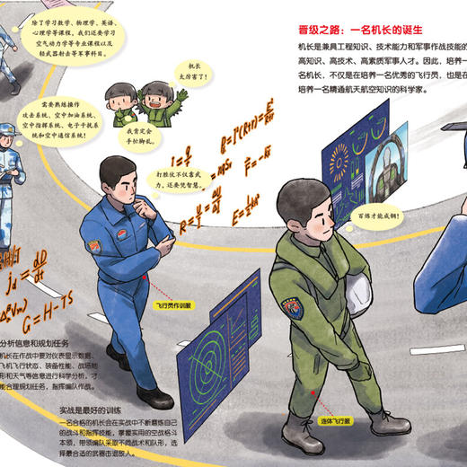《中国军事科普绘本·英雄系列》（全3册）：《中国舰长》《中国机长》《突击英雄》 商品图9