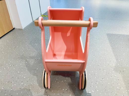 moover甜心娃娃推车（心形推车）珊瑚粉 商品图1