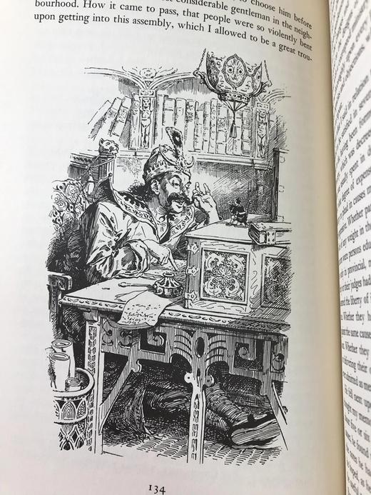 限量版！乔纳森・斯威夫特《格列佛游记》 配插图 富兰克林图书馆豪华皮装本 商品图6