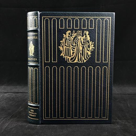限量版！亚里士多德《政治学》 配插图 富兰克林图书馆豪华皮装本 商品图0