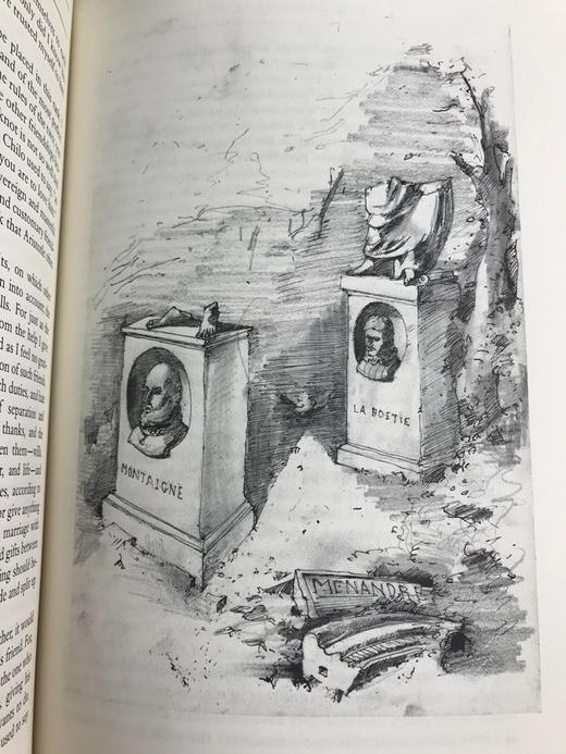 限量版！蒙田《蒙田随笔集》 配插图 富兰克林图书馆豪华皮装本 商品图10