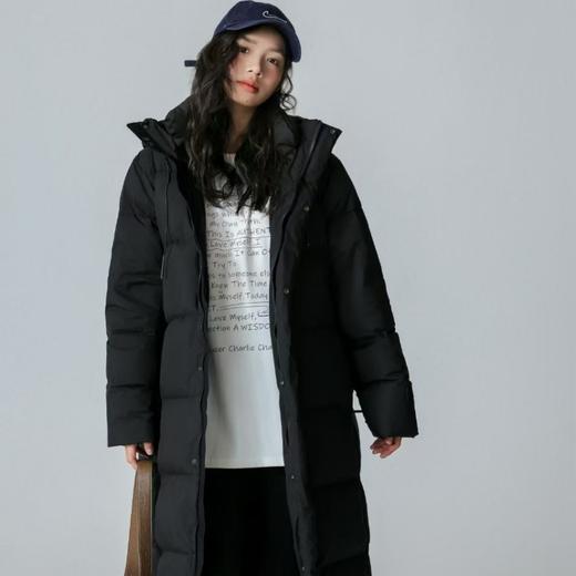 热卖！冬季必备90鹅绒长款/短款羽绒服 情侣款黑钻鹅绒轻盈保暖羽绒服 商品图7