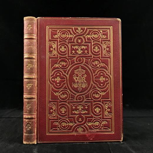 1881年 奎尔特《乔托传》 14幅插图 全真皮精装32开 商品图0