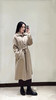 1229-4  小禾女士紫绒双面呢大衣  有码换码不退货 商品缩略图3