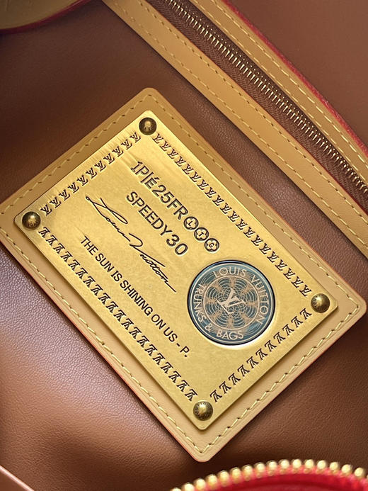 秋冬特惠💰1150 原单LV M14067红 尺寸：30×21×17cm SPEEDY P9 全皮枕头包 变码芯片 商品图7