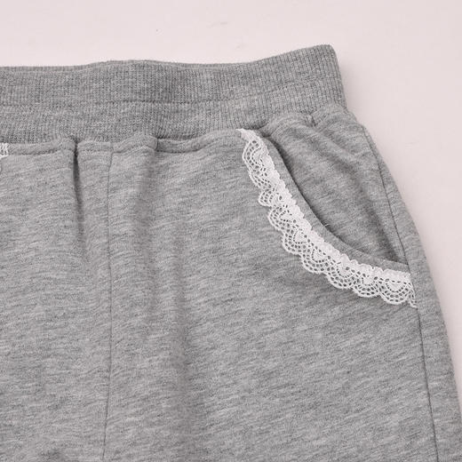 棉果果春季新品女童小线圈甜美针织长裤M122200226122 商品图5