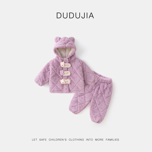 【家居服清仓专区】宝宝家居服套装儿童冬装男童女童珊瑚绒睡衣衣服婴幼儿童装两件套(合集款材质以具体款式实物材质为准，介意勿拍!) 商品图9