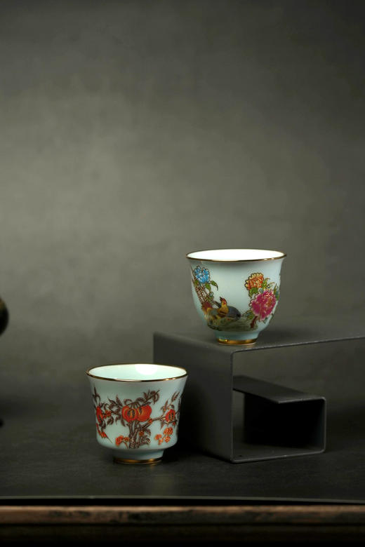 金彩对杯 商品图2