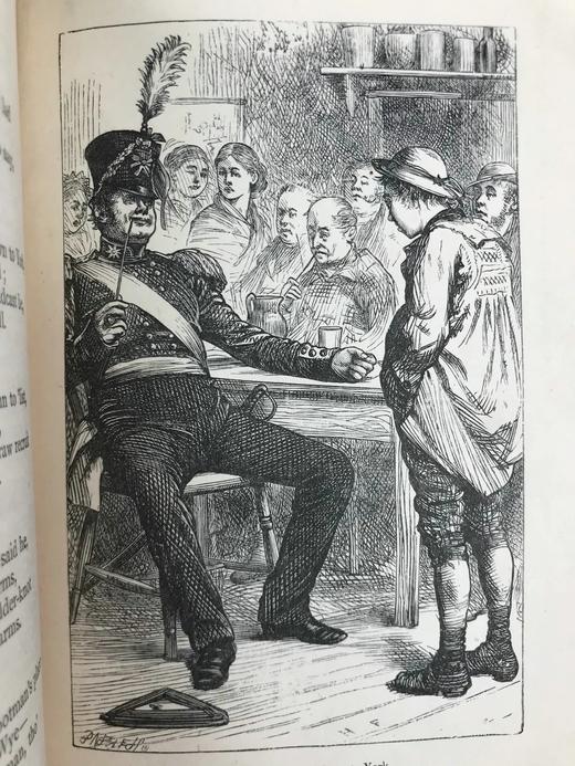 约1880年代 托马斯·胡德诗集 配多幅插图 全真皮精装36开 商品图14