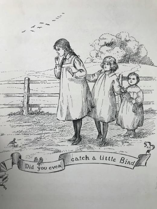 约20世纪早期 童谣乐谱集 阿历克斯·格赖恩精美插图 布脊精装16开 商品图9