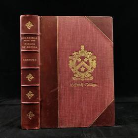 1910年 康诺尔德《自然之域拾珍》 26幅插图 真皮精装32开